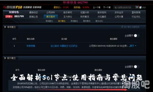 全面解析Sol节点：使用指南与常见问题